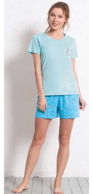 пижамы для девочек  с кроликом 182